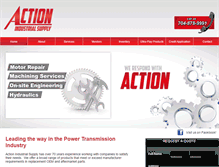Tablet Screenshot of actionindsupply.com